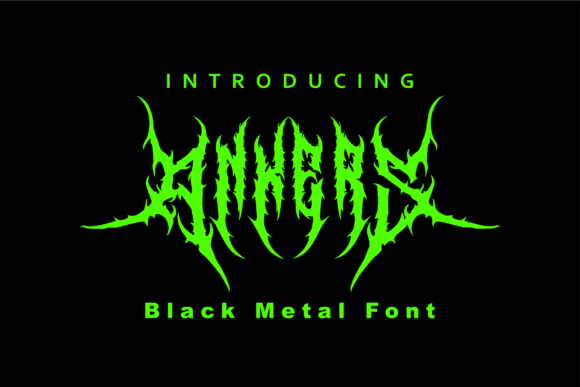 Ankers Typeface: A Bold Blackletter Choice for Edgy Brand Identity