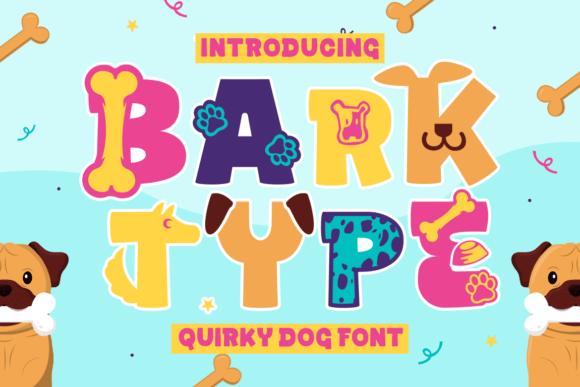 Bark Type: A Quirky Dog Font for Bold Brand Identity
