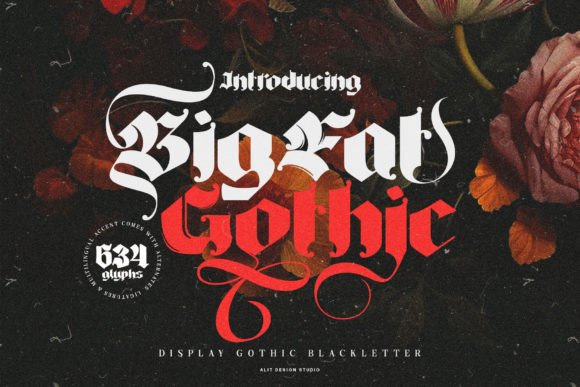 Big Fat Gothic: The Bold Blackletter Typeface for Campaign Impact