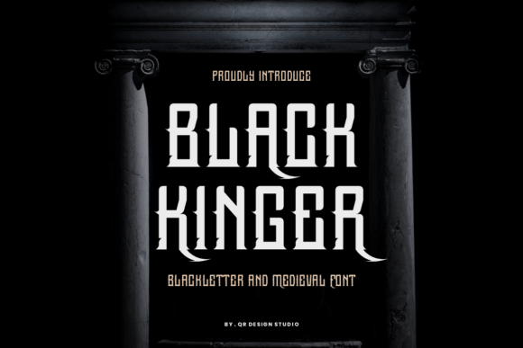 Black Kinger Typeface: A Bold Choice for Digital Branding