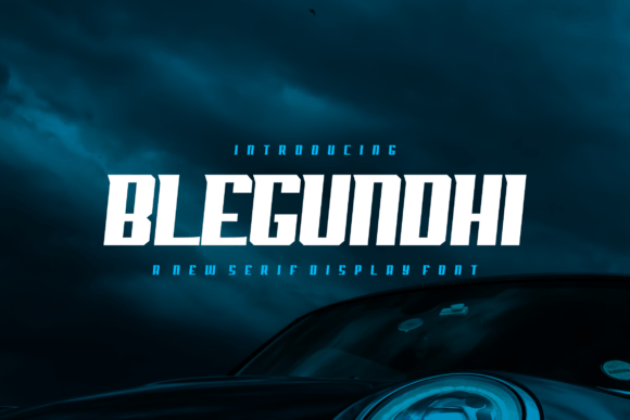 Blegundhi: A Bold Serif Font for Impactful Editorial Design