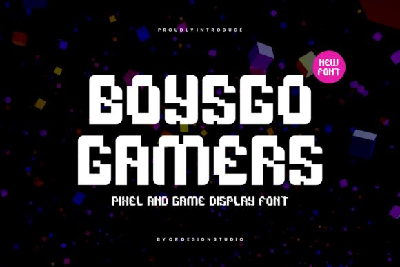 Boysgo Gamers: The Bold Typeface That Transforms Your Craft Shop