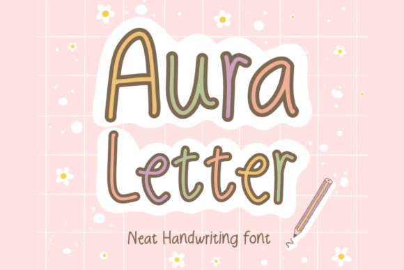 Bringing Joy to Brand Identity with the Aura Letter Typeface