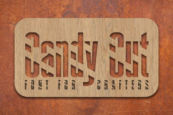 Candy Cut: The Premium Display Typeface for Bold Campaigns