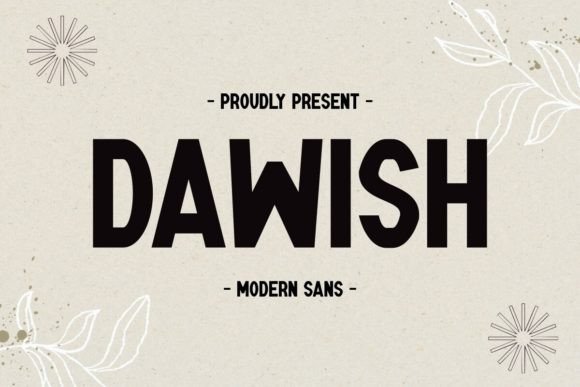 Dawish: The Sporty Sans Serif Font for High-Impact Campaigns