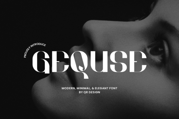 Gequse: The Bold Sans Serif Font That Transforms Your Handmade Brand