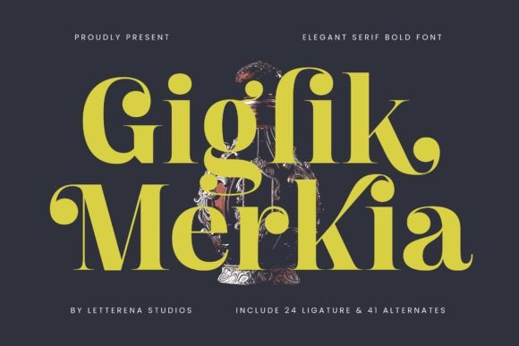 Giglik Merkia: The Elegant Serif Typeface for Premium Web Design