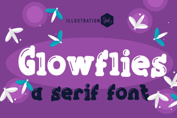 Glowflies: A Bold Hand-Crafted Typeface for Modern Web Design