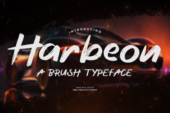 Harbeon: The Brush Typeface That Brands with Personality