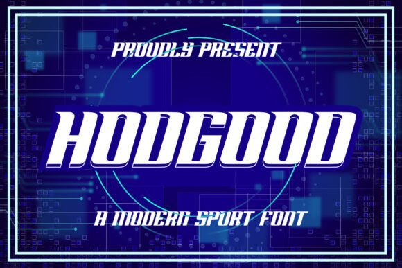 Hodgood: A Dynamic Serif Font for Bold Campaign Visuals