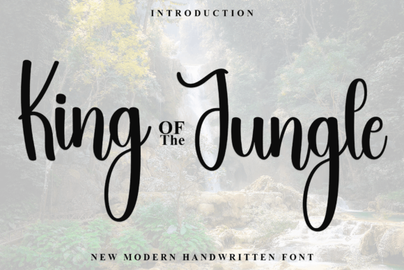 King Jungle: The Bold Handwritten Typeface for Memorable Branding