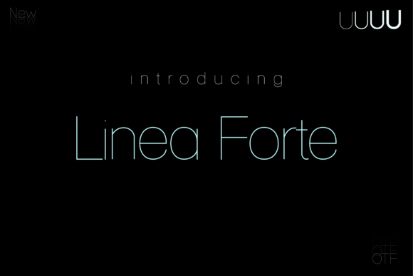Linea Forte: The Sans Serif Typeface for Modern Editorial Design