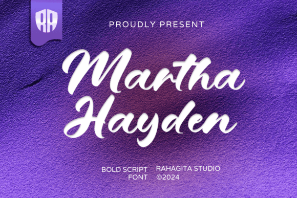 Martha Hayden: The Bold Script Font for Authentic Branding