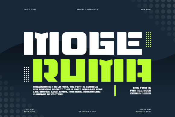 Mogeruma: The Bold Typeface That Elevates Your Small Business Brand