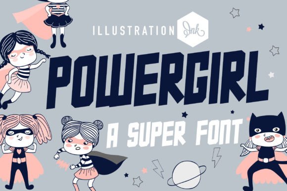 Powergirl: The Bold Sans Serif Typeface for Vibrant Editorial Design