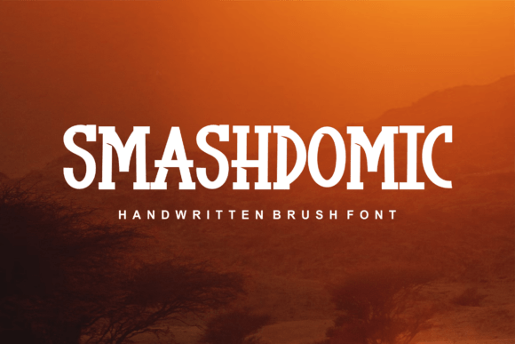 Smashdomic: The Brush-Style Typeface That Elevates Digital Branding