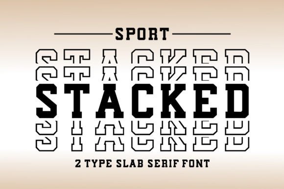 Sport Stacked: The Bold Slab Serif Typeface for Modern Web Design