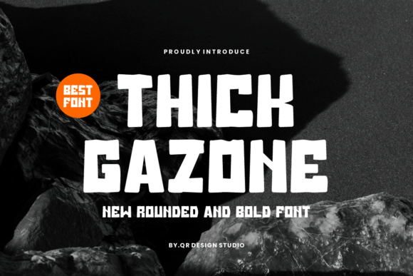 Thick Gazone: The Bold Font That Elevates Small Business Branding