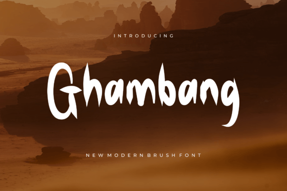 Why Ghambang Is the Bold Typeface Your Brand Needs